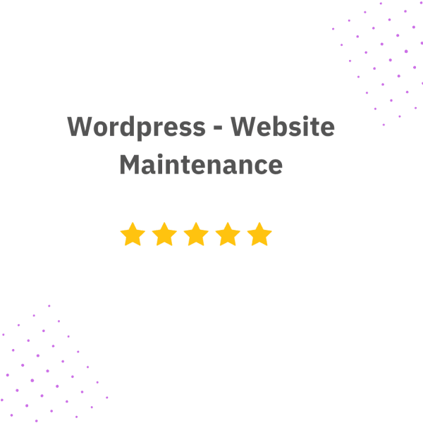 Wordpress Monthly Maintenance - Platinum Plan